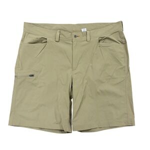 LL Bean Mens Vista Trekking Shorts Khaki Tan 40W Stretch Hiking 504179